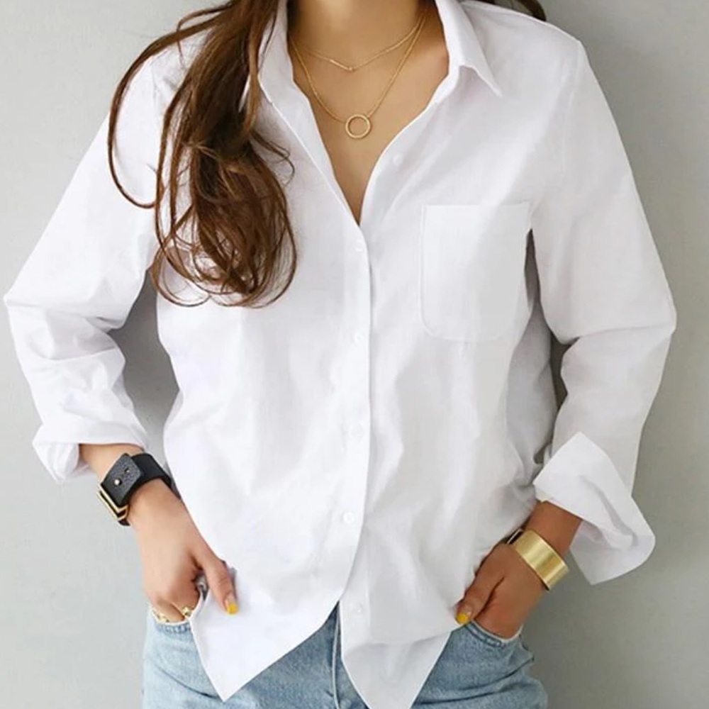 Classic White Women's Shirt